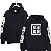 Men Women's Hoodie Kpop Love Yourself Sweatshirt Sweater Merchandise Black