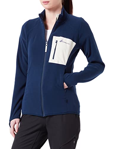 Bermudes Damen Morgat Fleecejacke, Marineblau, 46