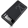 BANNIO 20.000 mAh externe batterij, hoge capaciteit, USB C & Micro 2 ingangen en 2 uitgangen USB-poort powerbank met LCD…