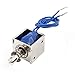 uxcell 2A Push Pull Type Open Frame Solenoid Electromagnet, 10 mm, 20N, DC 12V
