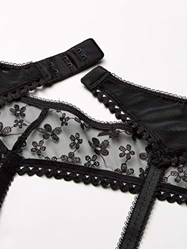 Freya Women's Unchained Suspender Garter Strapped Belt, Black, S