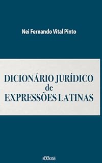Livro Dicionário Jurídico de Expressões Latinas