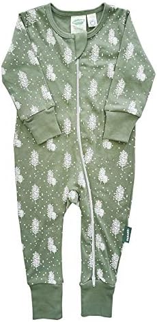 Parade Organics Signature Print '2 Way' Zipper Romper