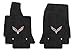 Fits 2014-2018 C7 Corvette Stingray Floor Mats w/ Flags: Black