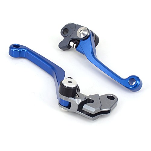 image for JFG RACING Billet Pivot Foldable Clutch Brake Lever For Yamaha YZ80 YZ