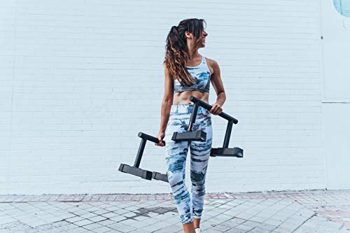 RAMASS Parallele Calisthenics, Gymnastics, Fitness, Free Body for Men and Women, Steel Alloy