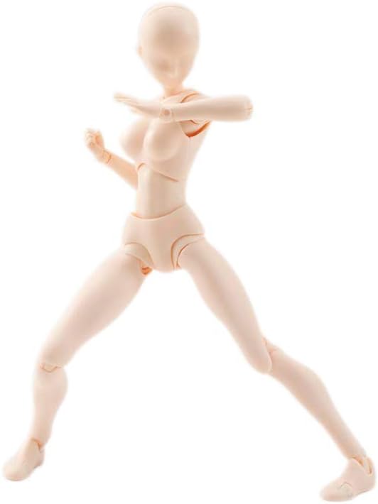 iGREATWALL Movable Joints SH Figuarts Mannequin Body Kun Action Figures Model for Drawing Painting,Various Gestures,Model Stands,Funny Accessories Kit