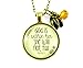 God is Within Her Necklace Faith Psalm Trendy Jewelry Flip Flop Charm 24