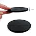 Buruis Genuine Leather Slim Wireless Charging Pad for iPhone 8/8 Plus, iPhone X, Nexus 4/5/6/7, LG G3 and All QI Enabled Device-Black
