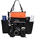 Innovout Car Front Seat Organizer with Large Pockets (20?X16?) - Multi-Purpose Organizer - Heavy Duty - Easy Reach - Perfect for Business Commuters and Law Enforcement/Police Officers