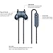 Urbanears Jakan Bluetooth Wireless in-Ear Earbud Headphones, Charcoal Black (04092175), 5x2x1