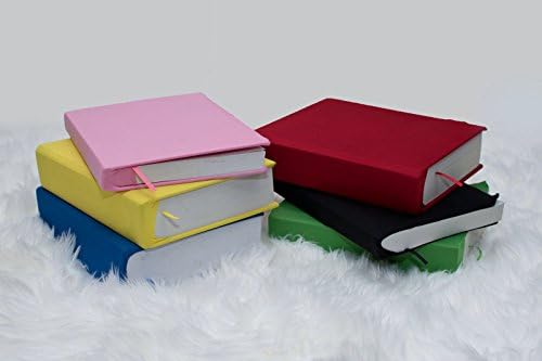 Book Cover book marker, 6 pack protective durable colored book covers with book markers