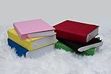 Book Cover book marker, 6 pack protective durable colored book covers with book markers