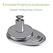Mosiso - Pro Digital Kitchen Food Scale, 1g to 11 lbs Capacity (Silver)