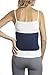 Happy Heat Heating Pad for Back Pain, Lower Back Warmer for Pain Relief, Portable Electric Heat Belt, Rechargeable Hot Pack for Shoulder- Grey