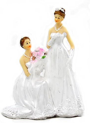 Romance Gay Lesbian Love Never Dies Wedding Couple Figurine Happy Couple Design Statue Sculpture