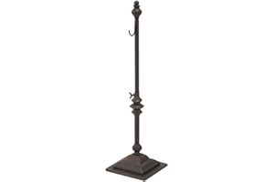 Retail Resource Bronze Display Stand with Hook Adjustable Height