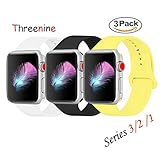 Apple Watch Durable Soft Silicone Band Series 3 Series 2 Series 1 Threenine