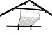 Suncast BMSA2L EMW7338403 Loft Shelf-Ceiling Storage and Shelving Shed-H, Black primary
