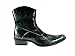 BB&W Men's M1763 Westren Style Tribal Design Calf High Boots