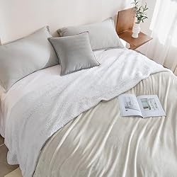 Andency Sherpa Fleece King Size Blanket for Bed