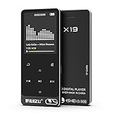 Mp3 Player for Kids, Ruizu X19 8GB Lossless Sound Music Player with Touch Button FM Radio, Expandable Up to 64GB, Black