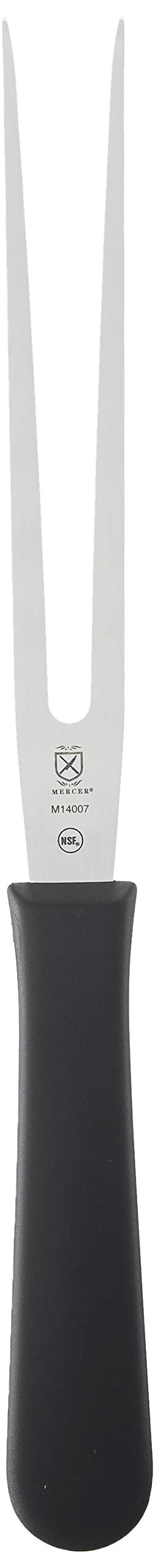 Mercer Culinary Millennia Black Handle 7" Cooks Fork