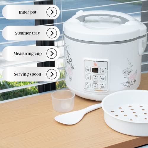 KOSMIKO Rice Cooker 20 Cup Cooked (10 Cup Uncooked) Instant Pot