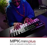 Akai MPK Mini Plus 37 Key USB MIDI Keyboard Controller with 8 Pads view 10