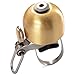 Rockbros Bike Bicycle Cycling Handlebar Bell Safety Metal Ring Loud Sound Handlebar Bells Ultra-loud MTB Road Bikes Horns (Gold) CS195
