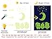 Glow in The Dark Stars Wall Stickers for Girls (Owl)