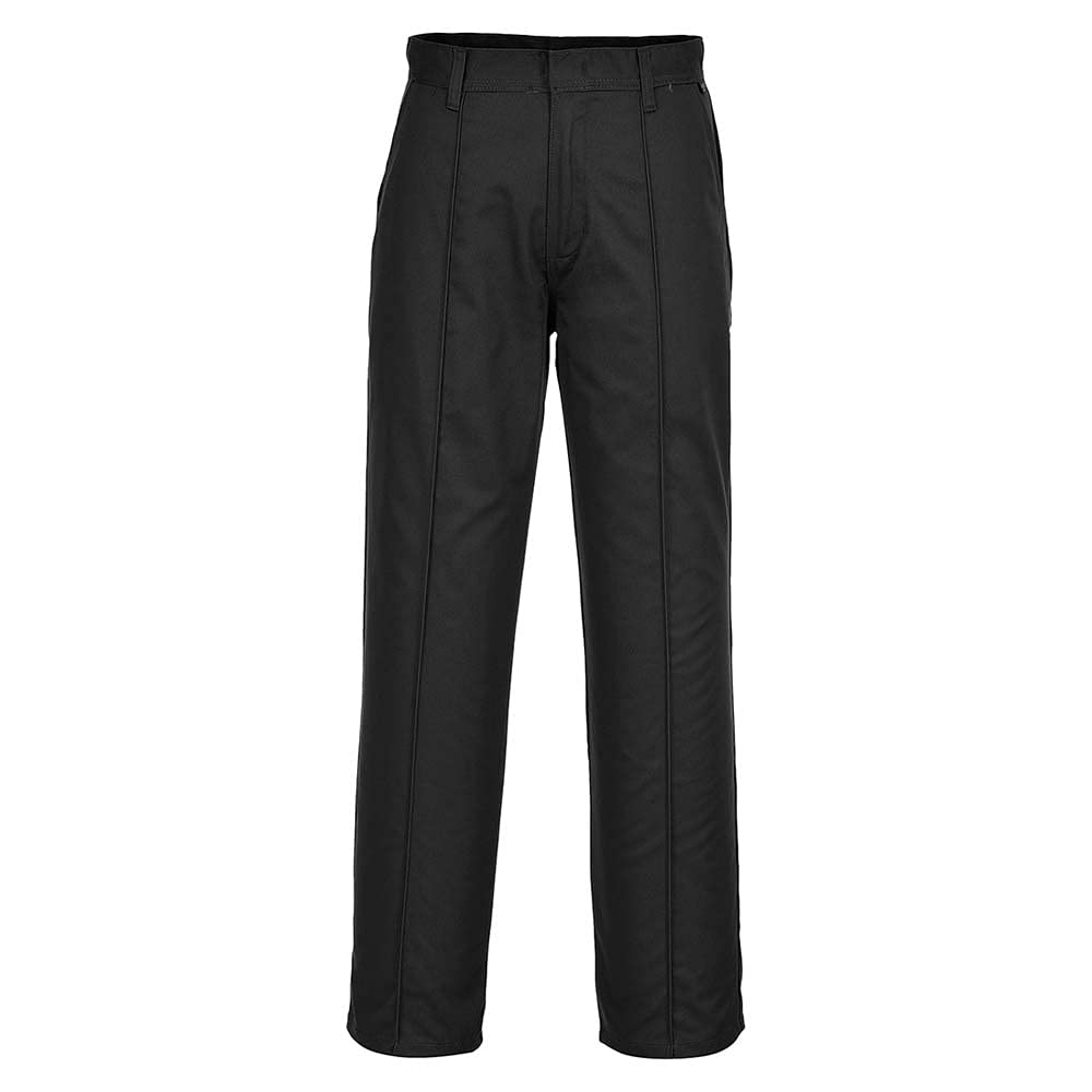Portwest Preston Trouser, Size: 34, Colour: Black Tall, 2885BKT34