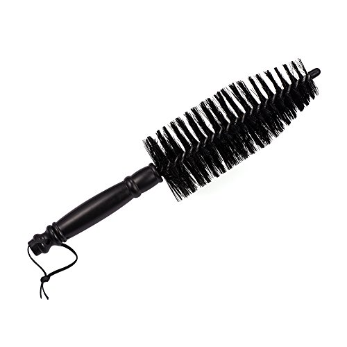 Jscarlife Car Wheel Brush Tire Rim Brush Truck Wash Cleaning Tool 1 Pack Black