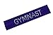 Gymnast Rhinestone Cotton Stretch Gymnastics Headband (Purple)