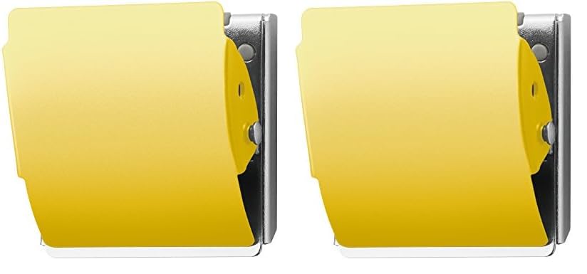 プラス マグネットクリップ ホールド L イエロー 80-405 (× 2)商品画像