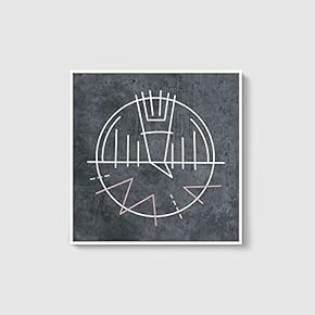 Framed Canvas Home Artwork Decoration A Lonely Tree Canvas Wall Art for Living Room, Bedroom - 16x16 inches