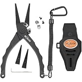 Dr. Slick Squall Pliers, 7.5 in, Aluminum Frame, Tungsten Carbide Cutters, Storm Series
