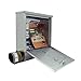 ALEKO USMB-03 Wall Mounted Mail Box with Retrieval Door 2 Keys and Newspaper Compartment