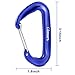 Gimars Heavy Duty Rated 2697 LBS Carabiners 4 Pack for Hammock, Camping sunshade/rain cover, Lashing gear onto packs, Campion, Camping, Hiking and More Heavy Hanging
