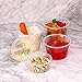 Freshware Portion Cups, 5.5 oz - 100 sets, Clear