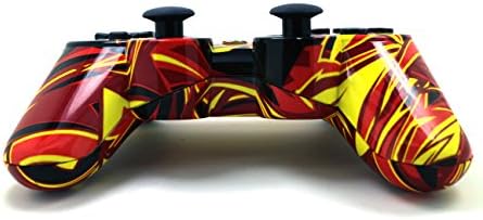 Dainslef Wireless Bluetooth Six Axis Dualshock Game Controller for PlayStation 3 -Flames ¡­
