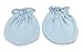 Solid Color Mix 5 Cotton Newborn Baby/Infant No Scratch Mittens Gloves 0-3 Months
