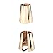 Gothic Punk Metal Hair Ties, Tmalltide Women Girl Metal Elastic Hair Clips Ponytail Hair Cuff Headwear Hair Band Hair Holder Gold