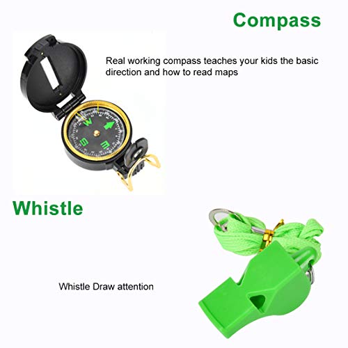 Kids Explorer Kit, 12in1 Outdoor Adventure Kits Bug Catching with