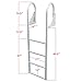 Extreme Max Flip-Up Dock Ladder