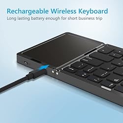 Foldable Bluetooth Keyboard with