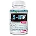5-HTP | 200 mg Supplement - 180 Capsules for Mood Enhancement | Natural Sleep Aid | Weight Loss & Curb Appetite | Headache & Migraine Treatment | Boosts Serotonin | Easy on The Stomach |