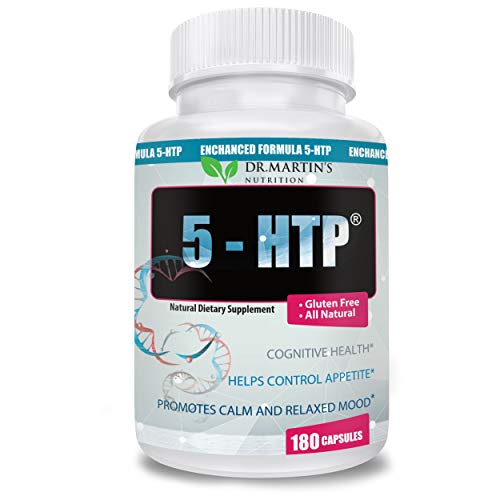 5-HTP | 200 mg Supplement – 180 Capsules for Mood Enhancement | Natural Sleep Aid | Weight Loss | Headache and Migraine Treatment| by DR. Martin’S Nutrition 5-HTP | 200 mg Supplement – 180 Capsules for Mood Enhancement | Natural Sleep Aid | Weight Loss | Headache and Migraine Treatment| by DR. Martin’S Nutrition
