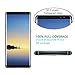 Samsung Galaxy Note 8 Screen Protector [2 Pack] Alfort 3D Tempered Glass Film for Galaxy Note 8 0.26mm 9H Anti-Fingerprints Scratch Bubble-Free Full Coverage [ Black ]
