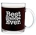 Christmas Gifts for Grandpa Best Grandpa Ever Funny Fathers Day Gift Glass Coffee Mug Tea Cup